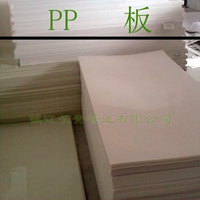 唐山厂家直销 优质PP板 环保聚丙烯板 白色PP塑料板